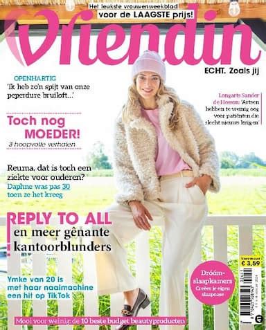 verhalen vriendin|Vriendin online lezen doe je met Tijdschrift.nl